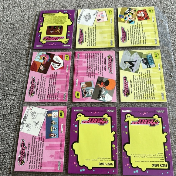 Set of 68 Powerpuff Girls Trading Cards with a checklist card - Picture 13 of 16